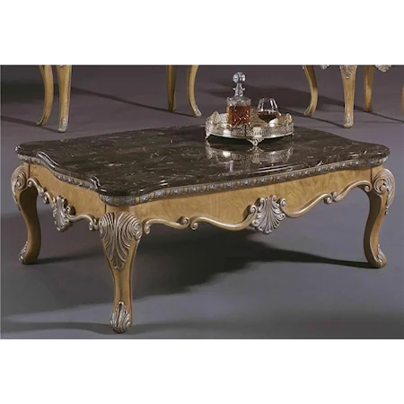 Marble Rectangular Cocktail Table